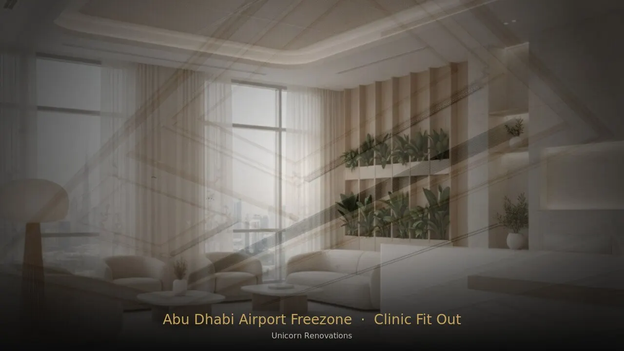Clinic Fit-Out in Abu Dhabi Airport Free Zone