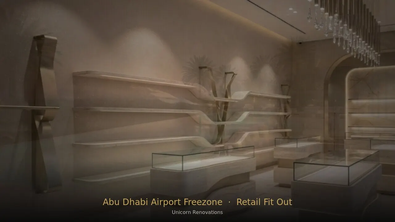 Retail Fit-Out in Abu Dhabi Airport Free Zone