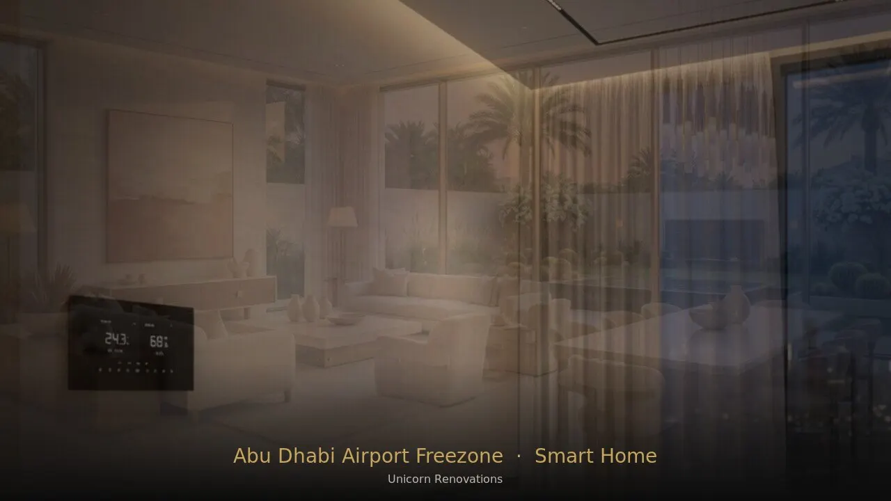Smart Home in Abu Dhabi Airport Free Zone