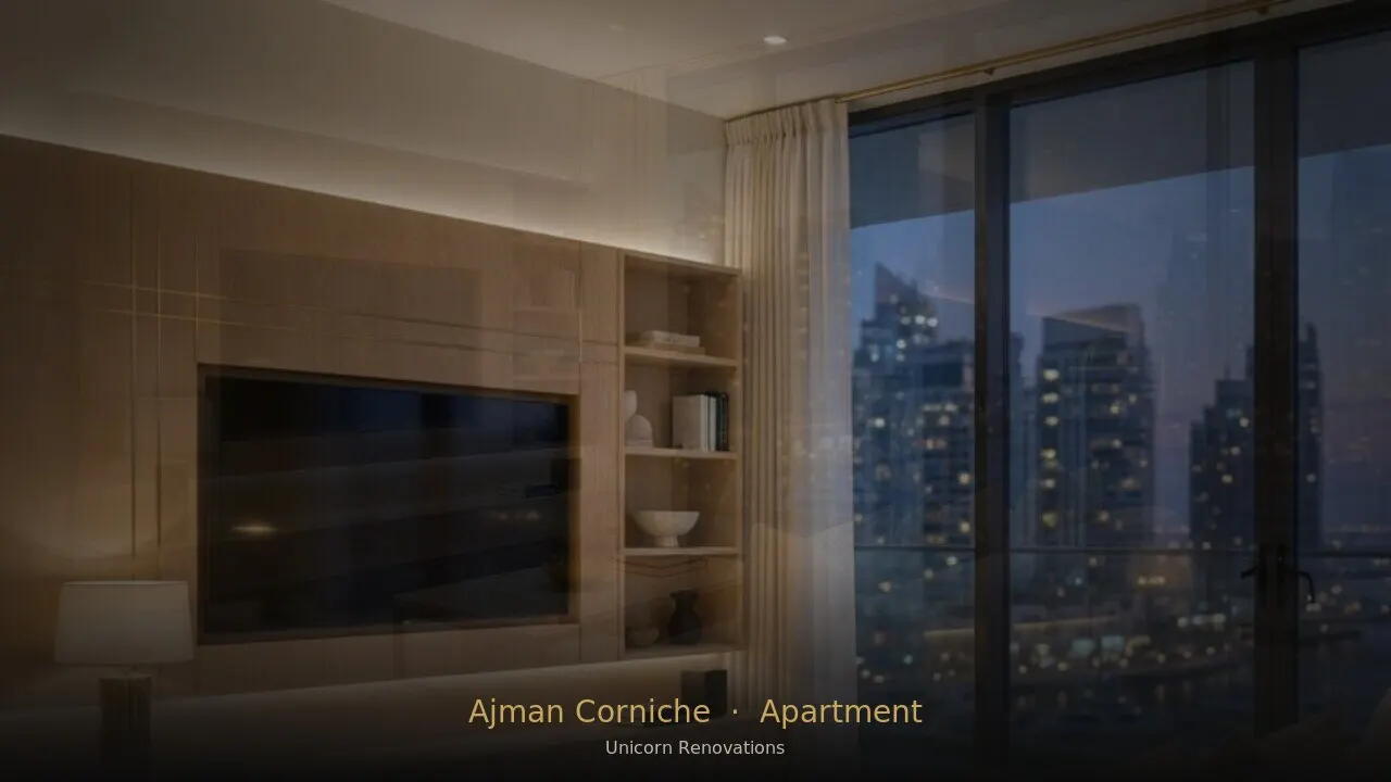 Apartment Renovation in Ajman Corniche
