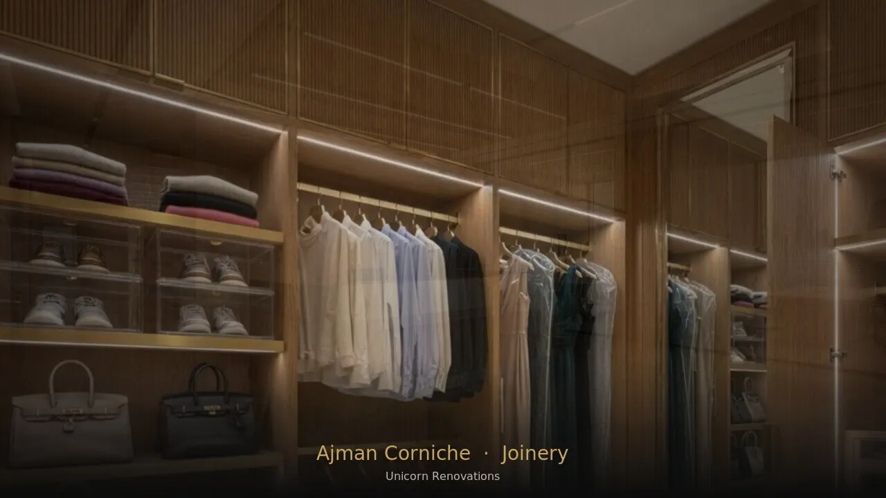 Joinery & Cabinetry in Ajman Corniche — Unicorn Renovations