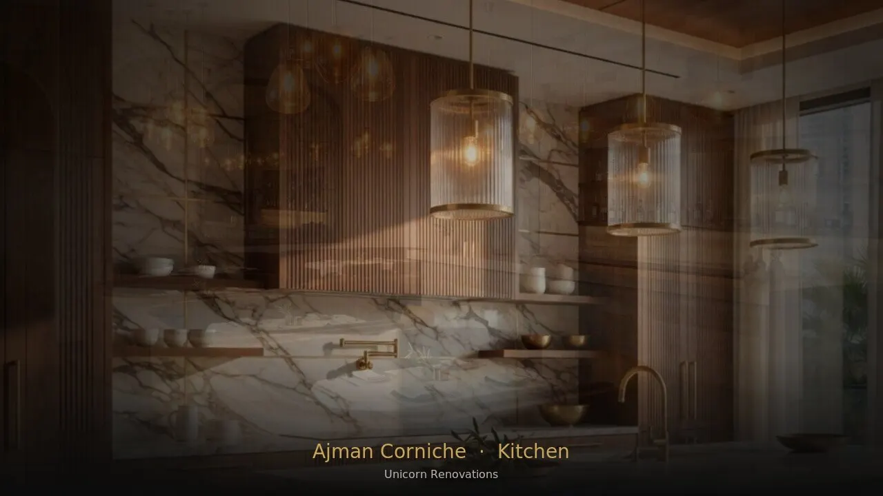 Kitchen Renovation in Ajman Corniche