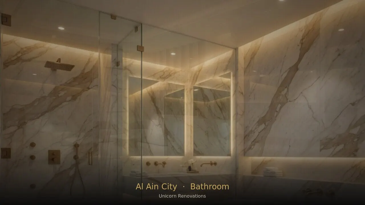 Bathroom Renovation in Al Ain City