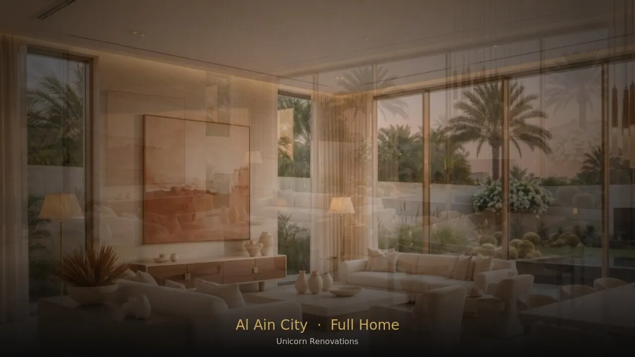Full Home Renovation in Al Ain City