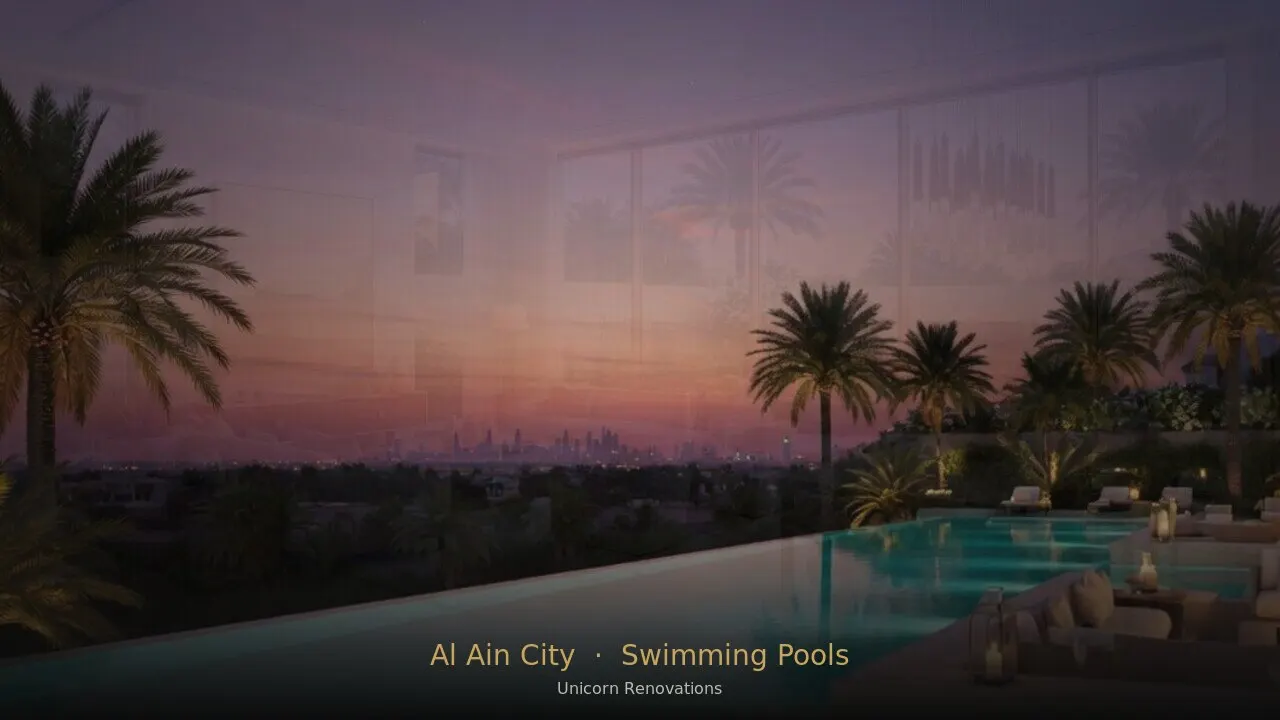 Swimming Pool Construction & Renovation in Al Ain City