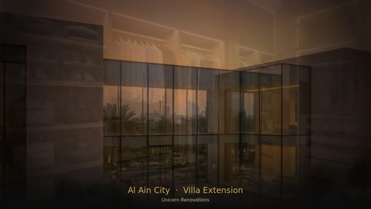 Villa Extension in Al Ain City