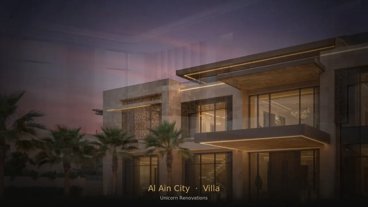 Villa Renovation in Al Ain City