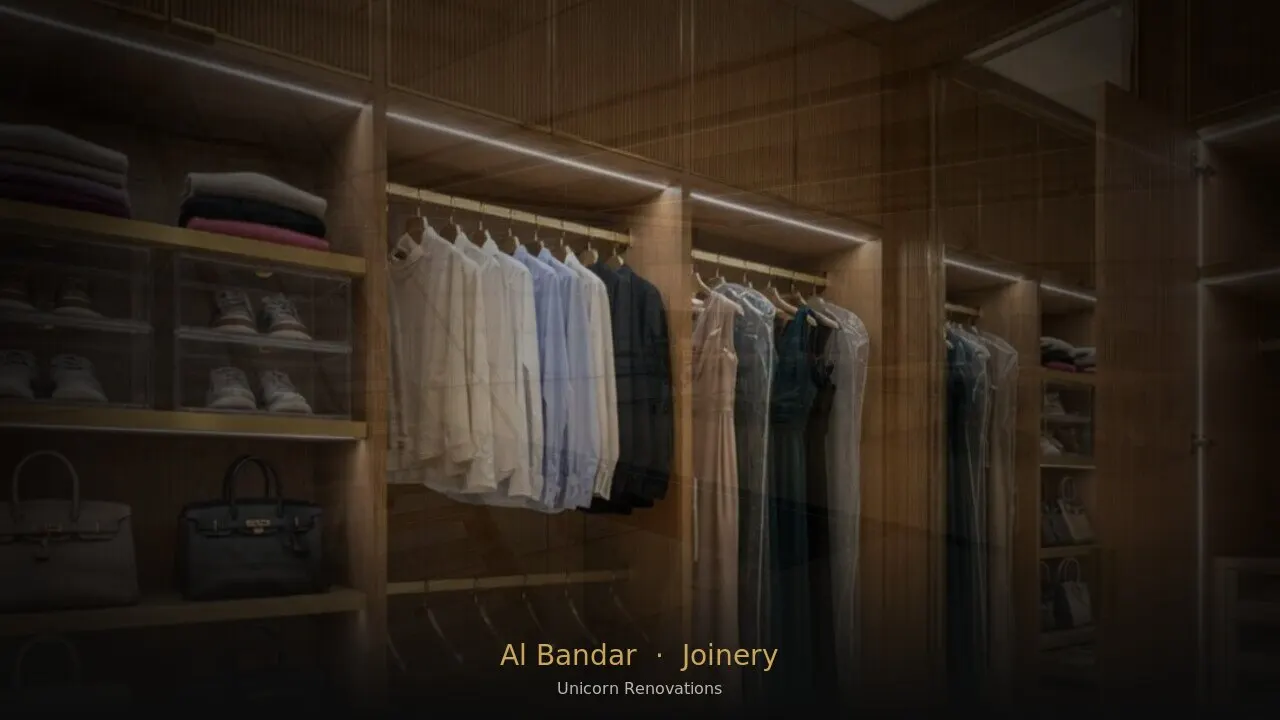 Joinery & Cabinetry in Al Bandar