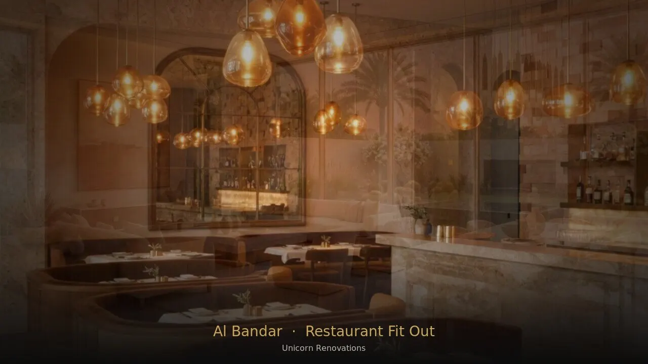 Restaurant Fit-Out in Al Bandar