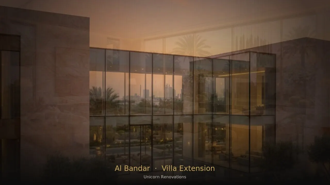Villa Extension in Al Bandar
