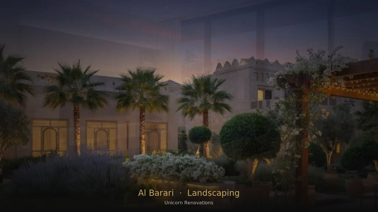 Landscaping in Al Barari