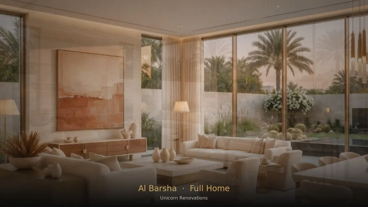 Full Home Renovation in Al Barsha