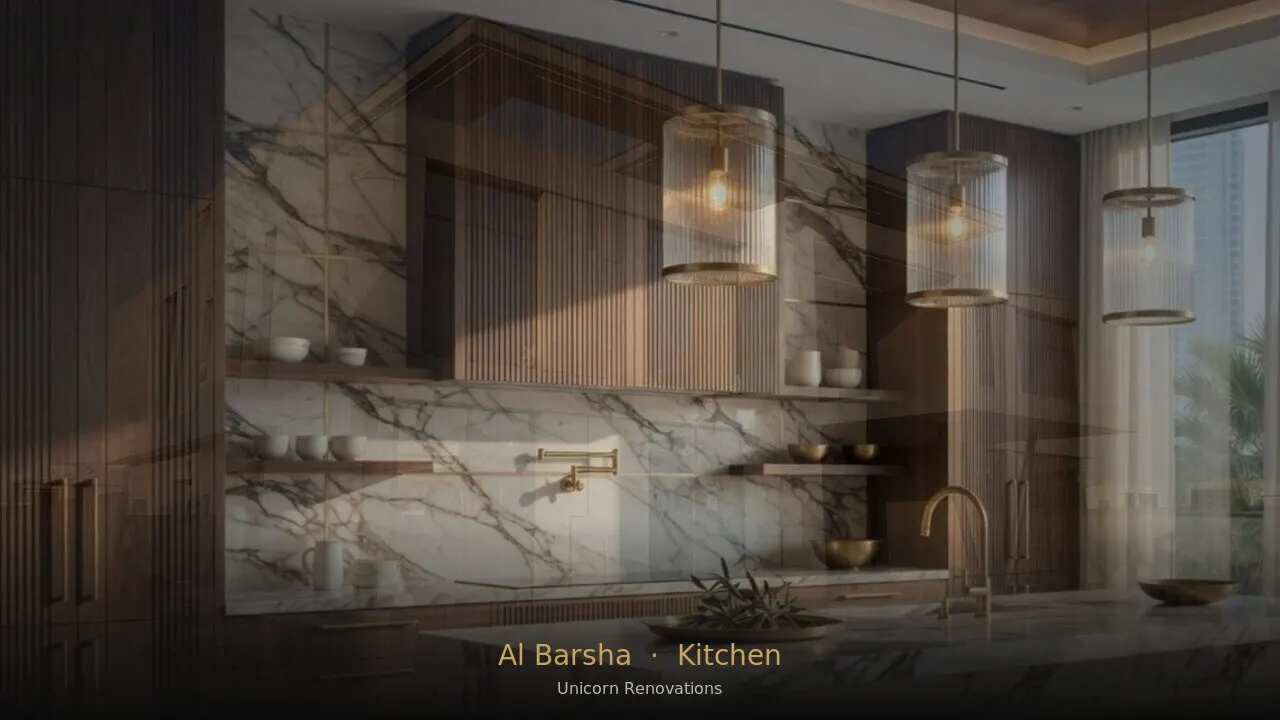 Kitchen Renovation in Al Barsha — Unicorn Renovations