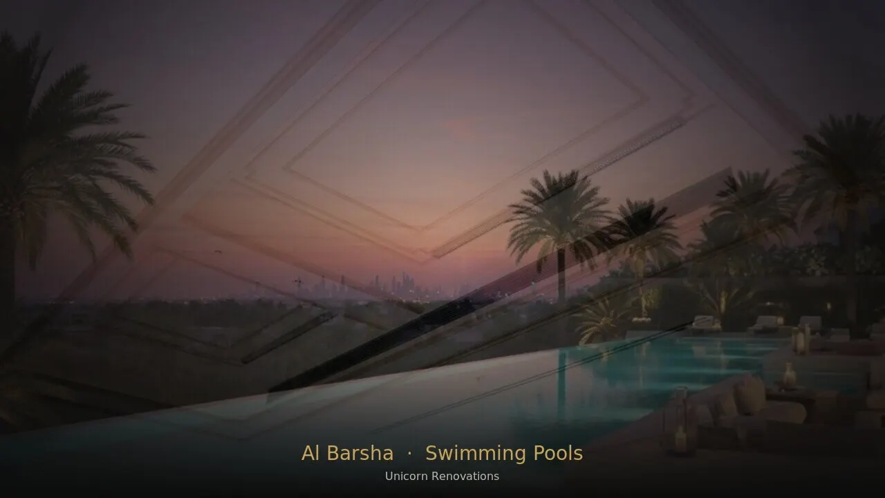 Swimming Pool Construction & Renovation in Al Barsha — Unicorn Renovations