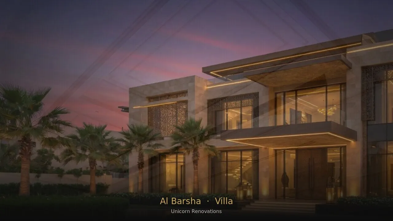 Villa Renovation in Al Barsha