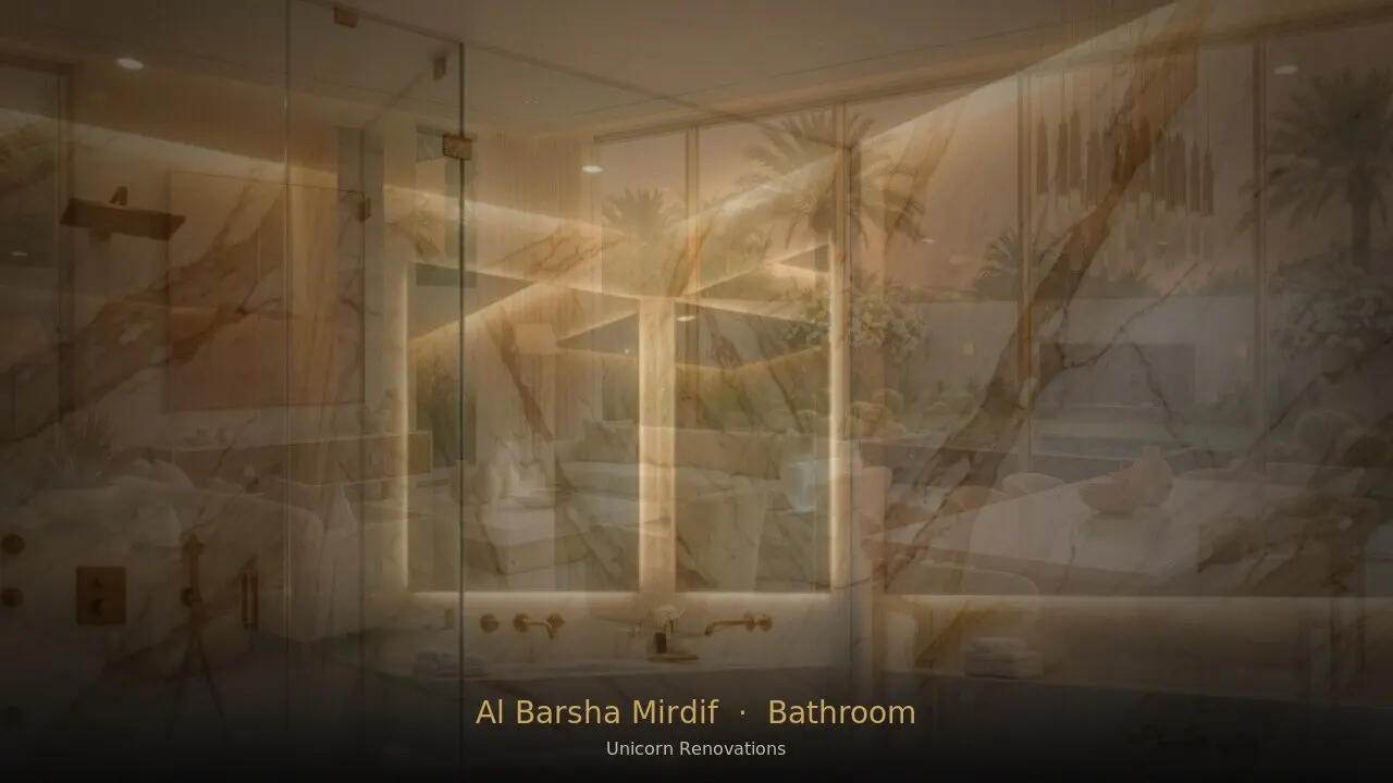 Bathroom Renovation in Al Barsha South / Mirdif corridor