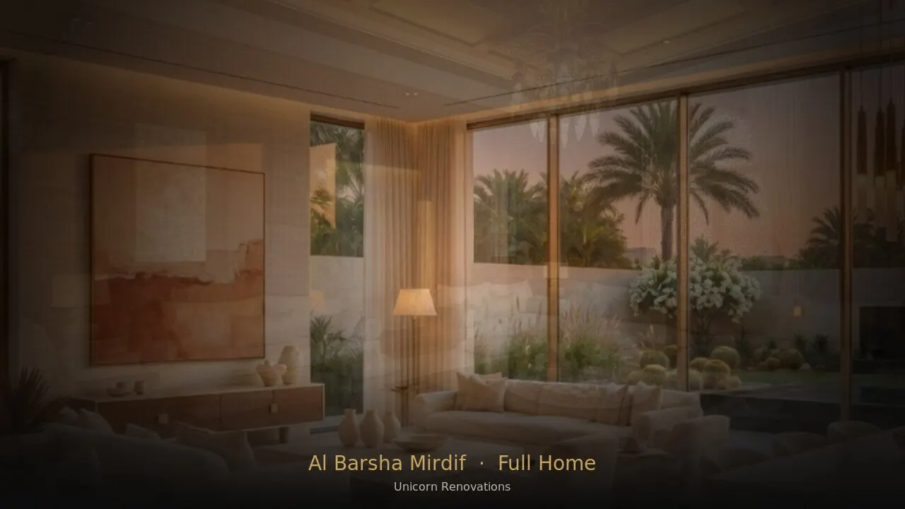 Full Home Renovation in Al Barsha South / Mirdif corridor