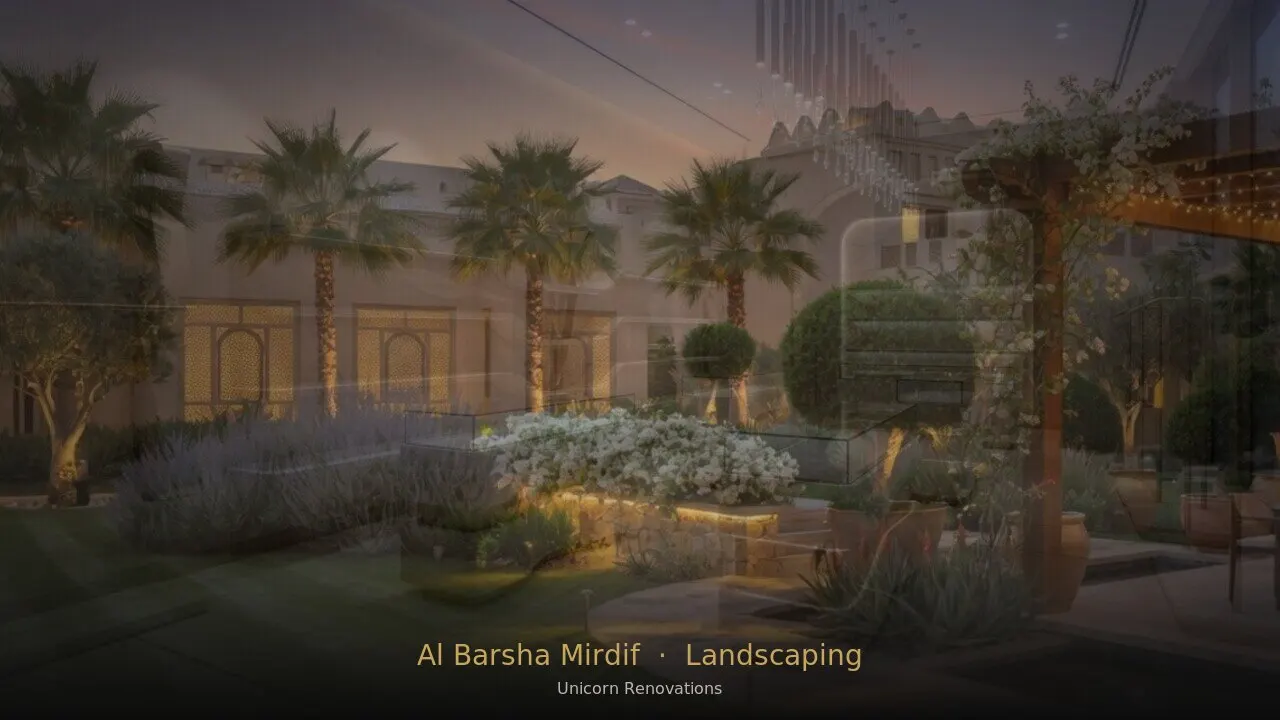 Landscaping in Al Barsha South / Mirdif corridor