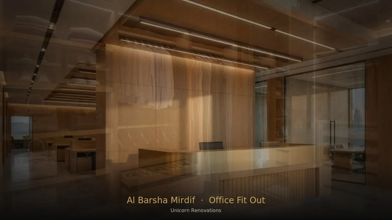 Office Fit-Out in Al Barsha South / Mirdif corridor