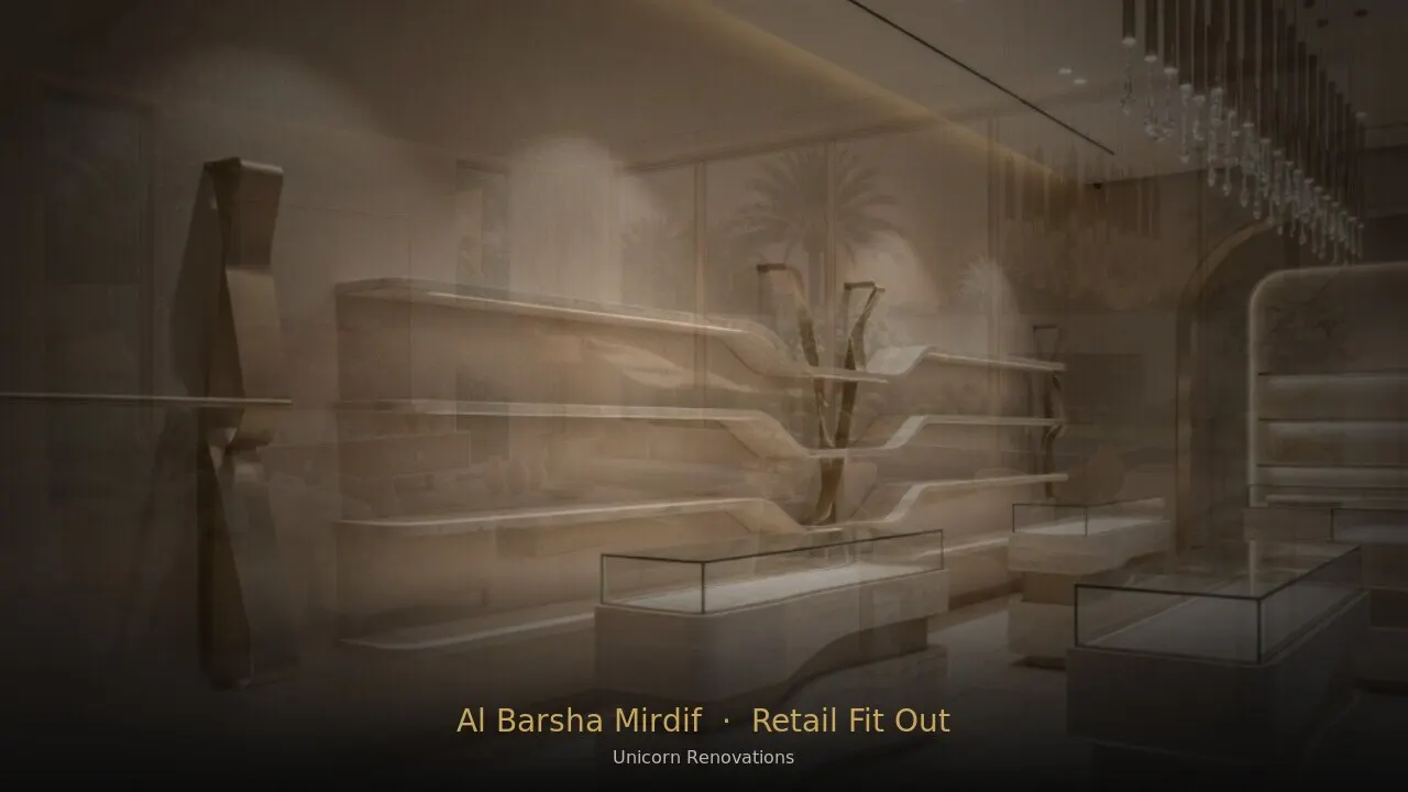 Retail Fit-Out in Al Barsha South / Mirdif corridor