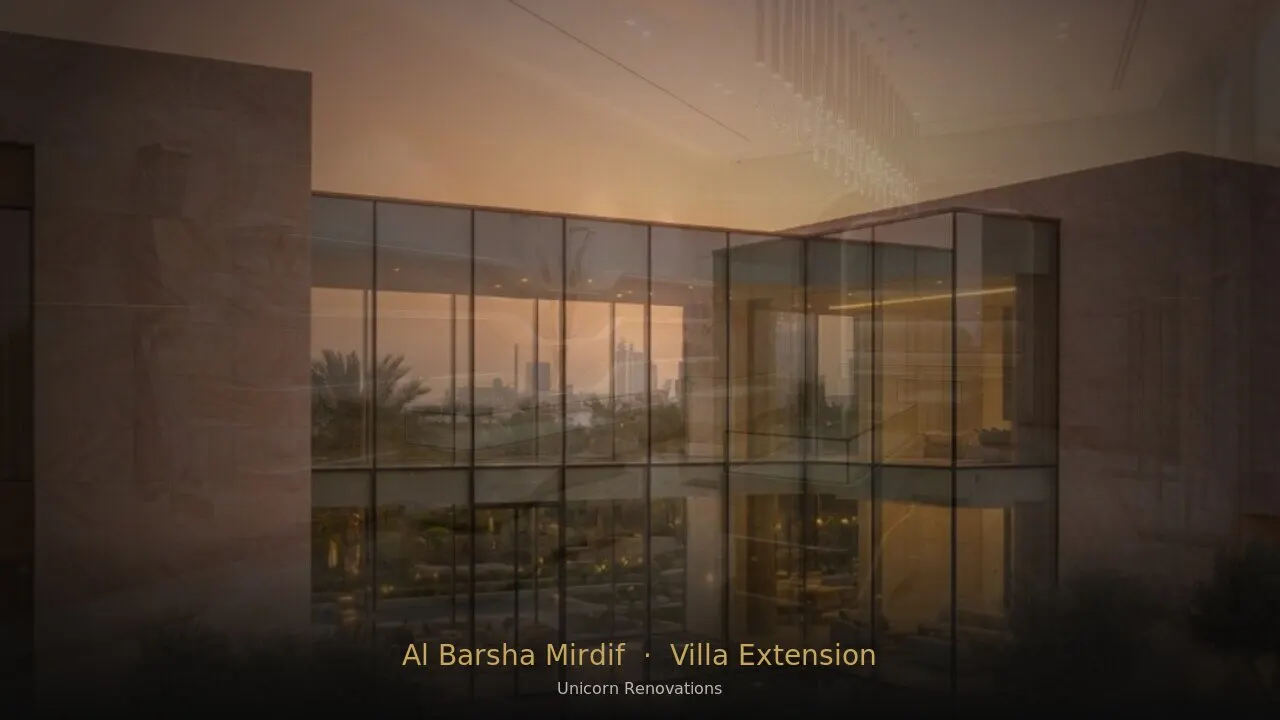 Villa Extension in Al Barsha South / Mirdif corridor