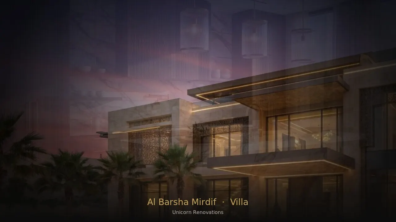 Villa Renovation in Al Barsha South / Mirdif corridor