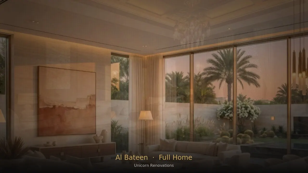 Full Home Renovation in Al Bateen