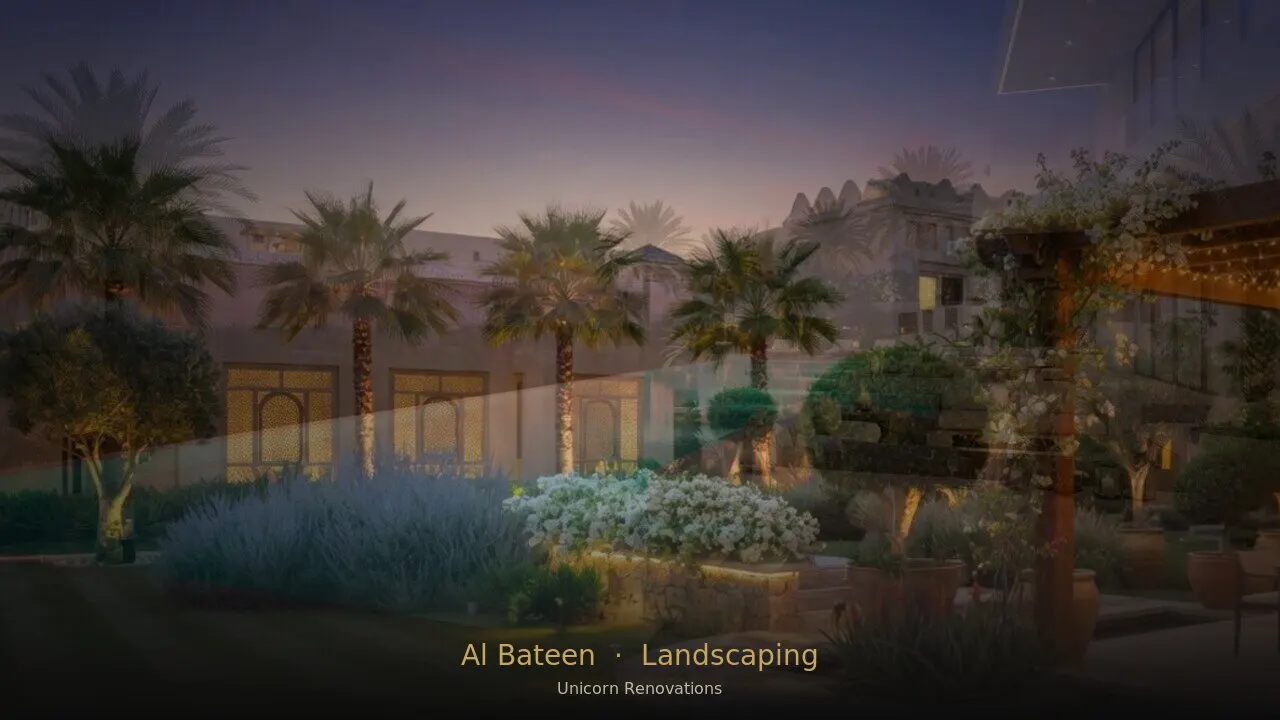 Landscaping in Al Bateen