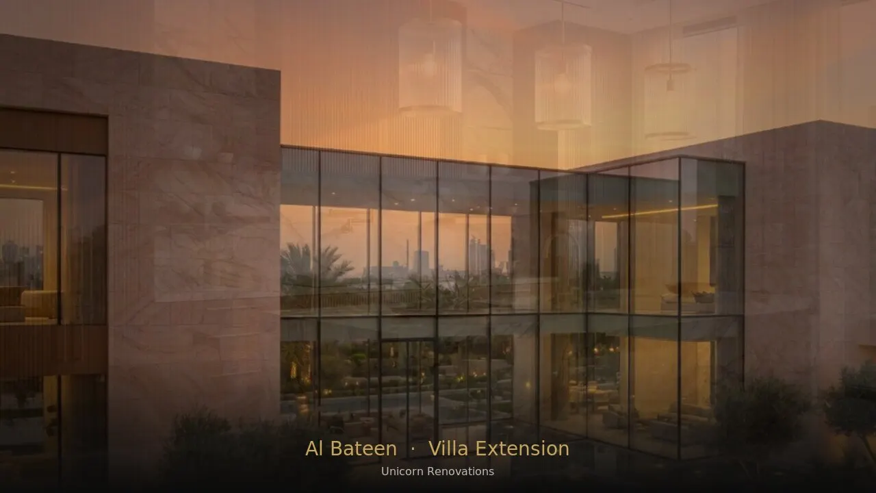 Villa Extension in Al Bateen