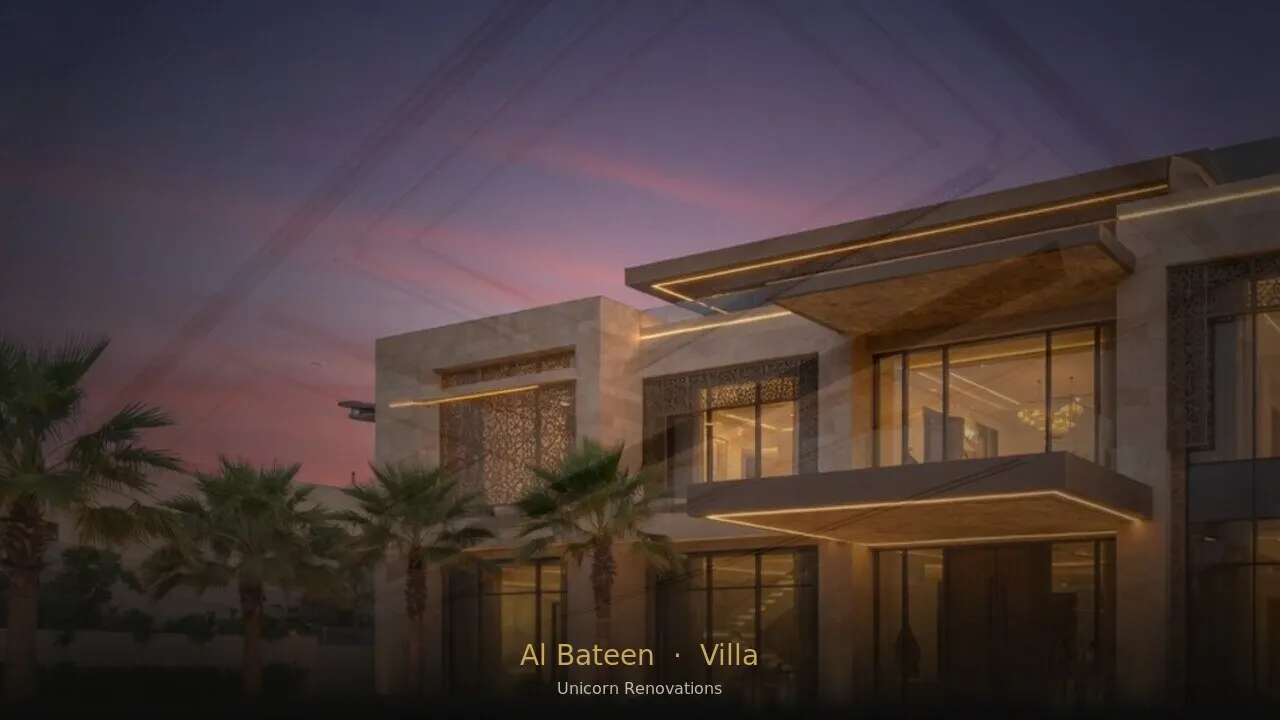 Villa Renovation in Al Bateen