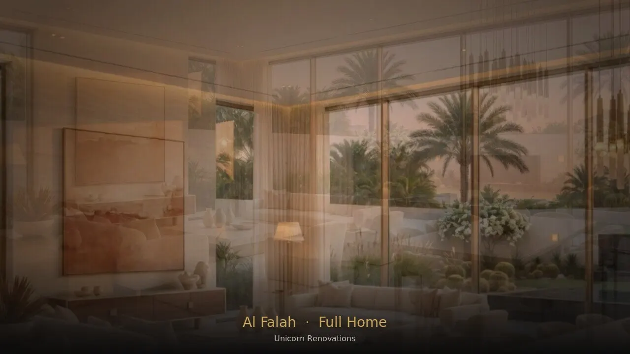 Full Home Renovation in Al Falah