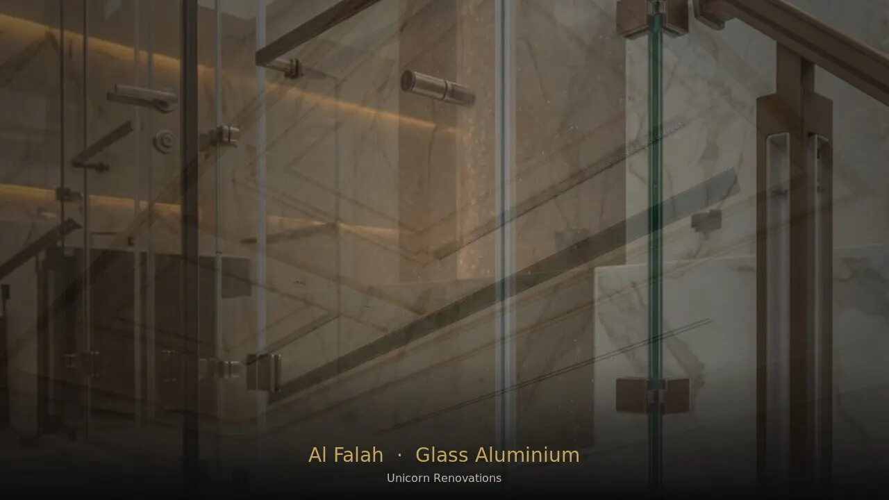 Glass & Aluminium Works in Al Falah