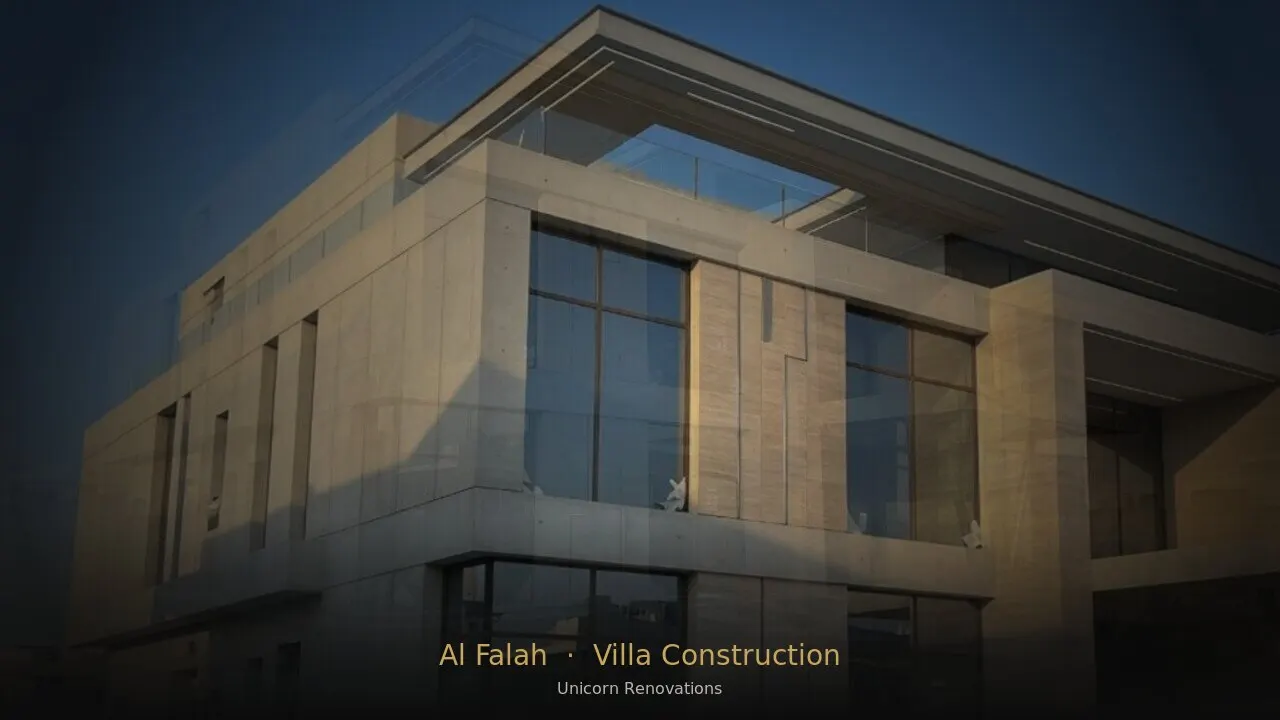 Villa Construction in Al Falah