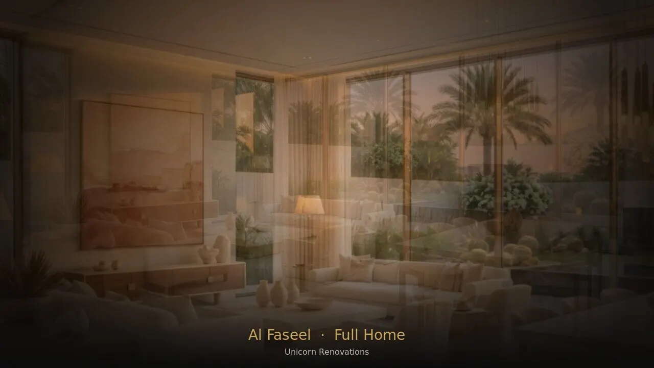 Full Home Renovation in Al Faseel