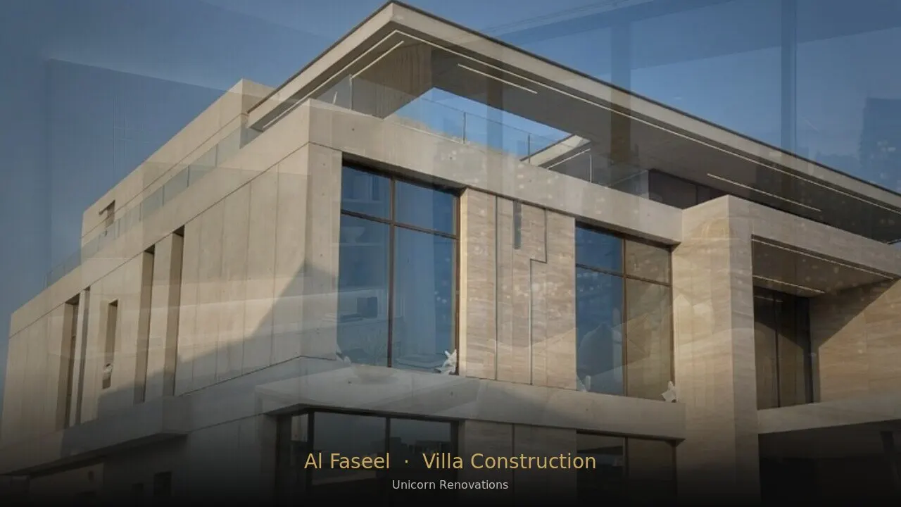Villa Construction in Al Faseel