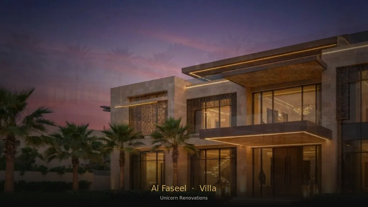 Villa Renovation in Al Faseel