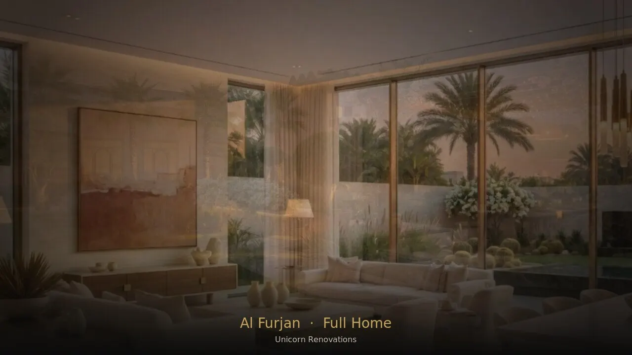 Full Home Renovation in Al Furjan