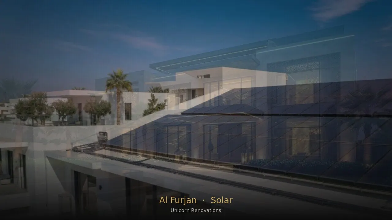 Solar Solutions in Al Furjan — Unicorn Renovations