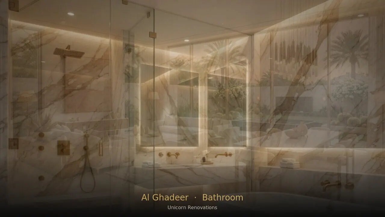 Bathroom Renovation in Al Ghadeer