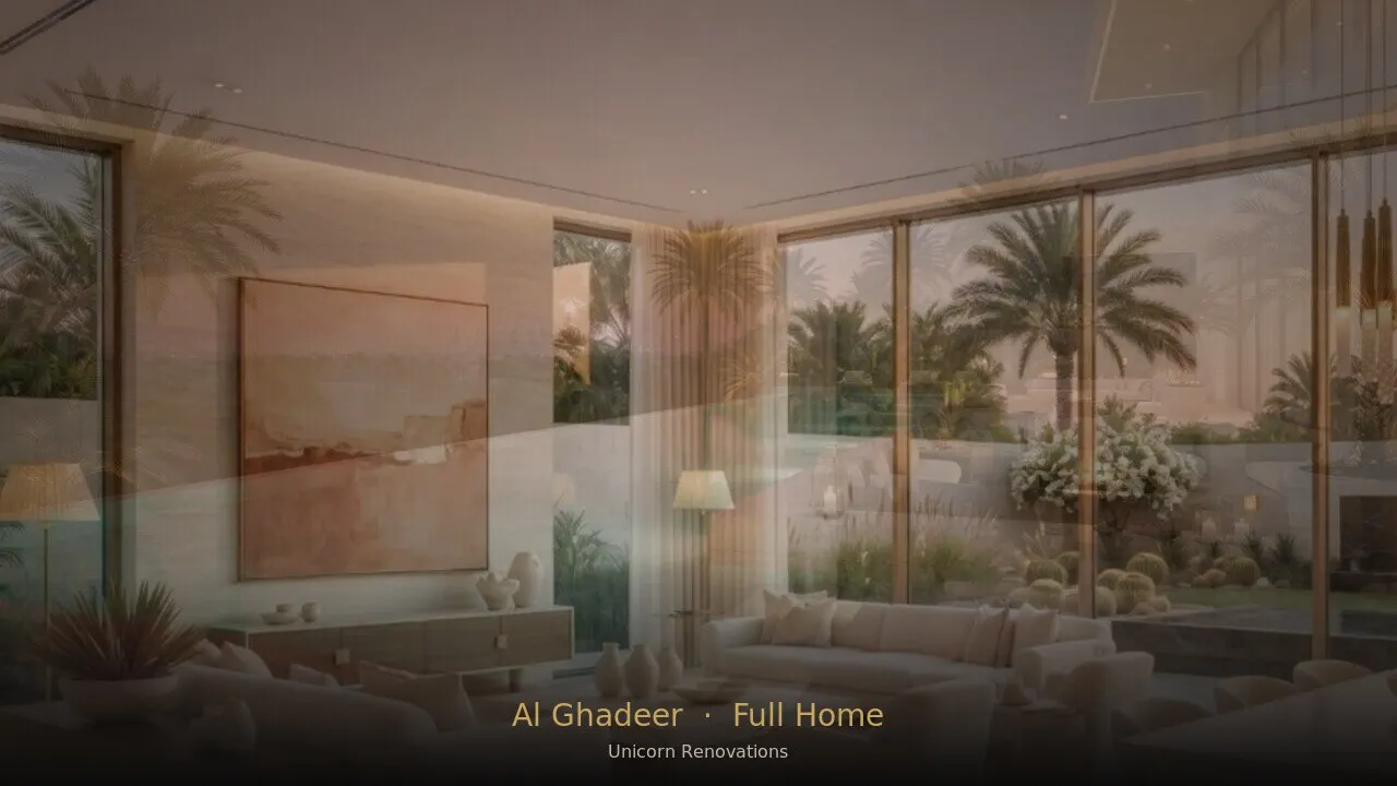 Full Home Renovation in Al Ghadeer