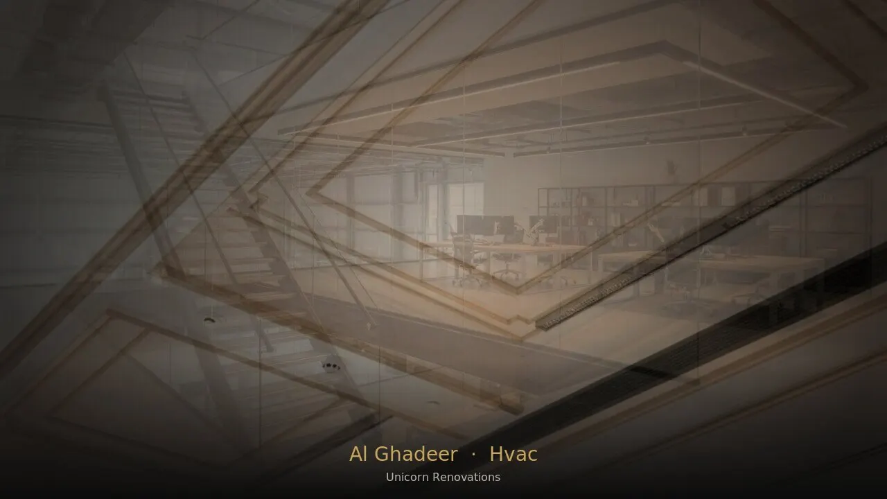 HVAC Installation in Al Ghadeer