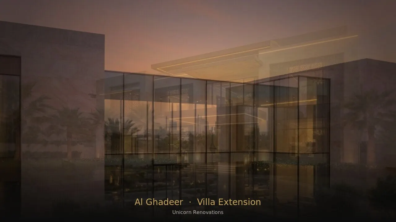 Villa Extension in Al Ghadeer