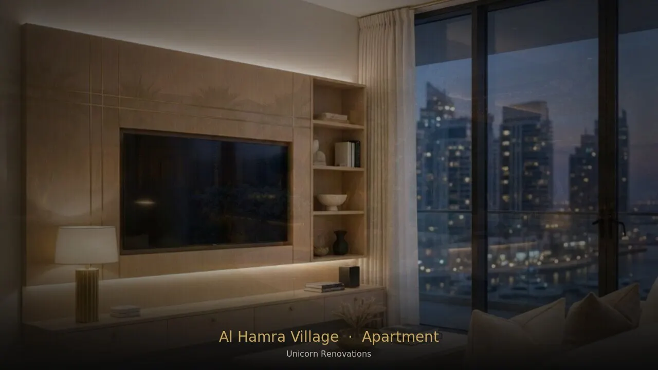 Apartment Renovation in Al Hamra Village