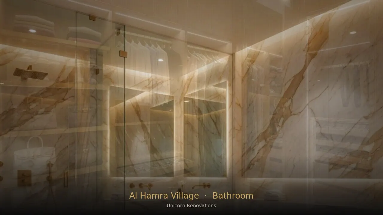 Bathroom Renovation in Al Hamra Village