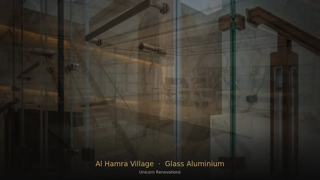 Glass & Aluminium Works in Al Hamra Village