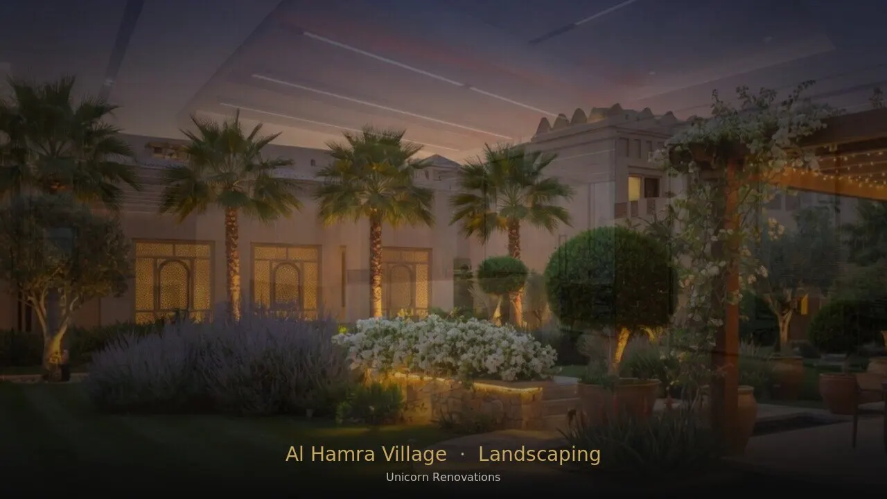 Landscaping in Al Hamra Village
