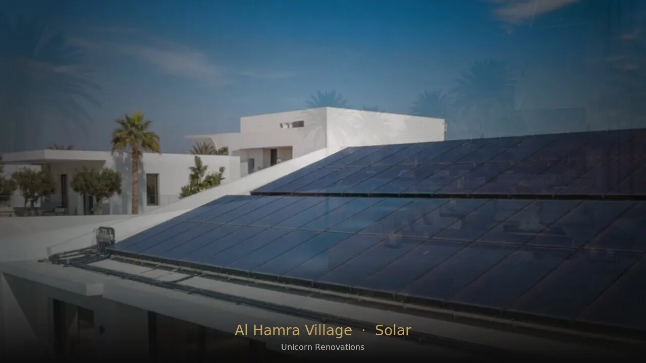 Solar Solutions in Al Hamra Village