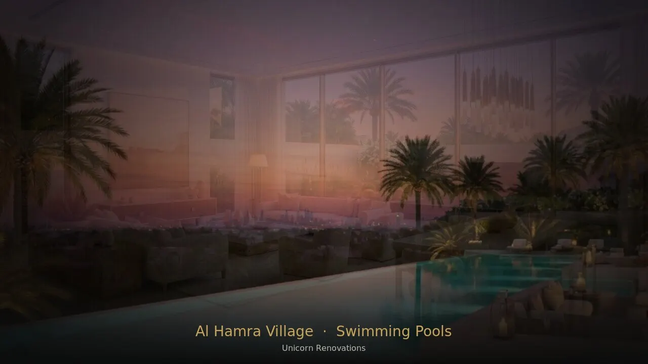 Swimming Pool Construction & Renovation in Al Hamra Village
