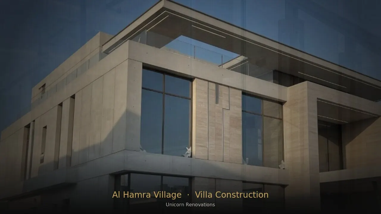 Villa Construction in Al Hamra Village