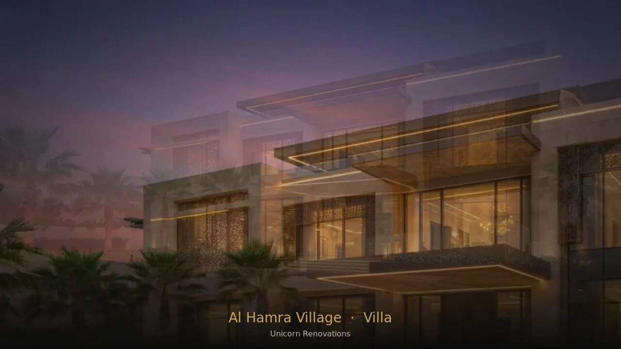 Villa Renovation in Al Hamra Village